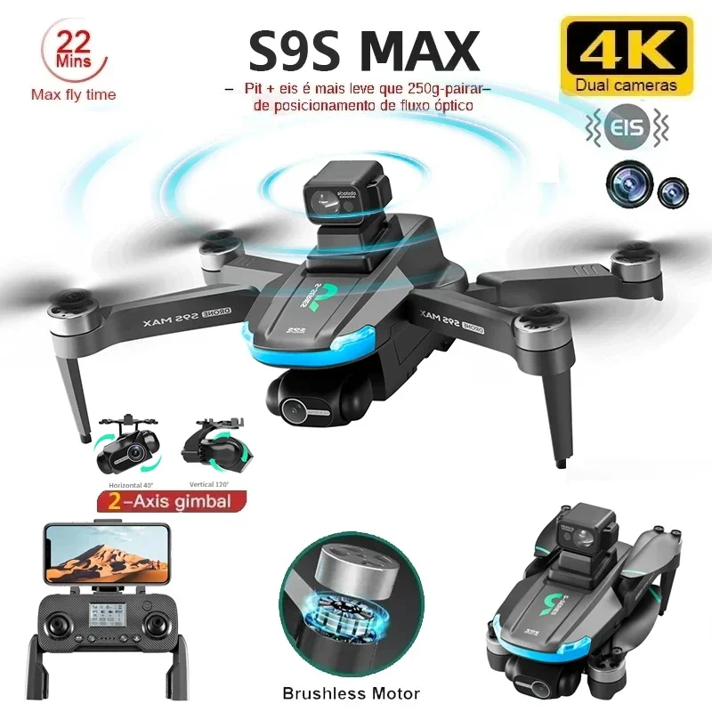 Drone Aerial Photography - NEUE S9S MAX MINI Drone 4K