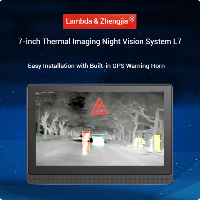 Drone Thermal Imaging - L7 Automotive AI Wärmebildkamera Nachtsicht 256*192/640*512