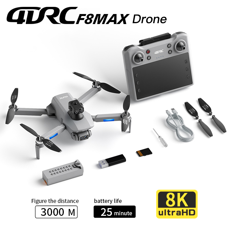 Drone Mapping - F8 MAX GPS-Drohne, professionelle 8K-Kamera, 5G