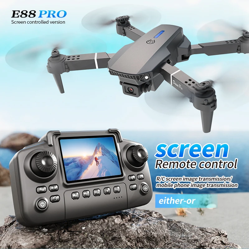 Professionelle E88 PRO Drohne  – Drone Aerial Photography Bewertung und Preis